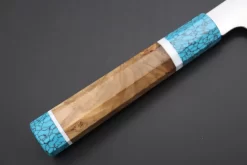 Custom Limited Edition, Sukenari ZDP-189 Clad Wa Gyuto 240mm (9.4 Inch, SCL-377) -Knife Sale Shop sukenari wa gyuto custom limited edition sukenari zdp 189 clad wa gyuto 240mm 9 4 inch scl 377 43350740173083 scaled