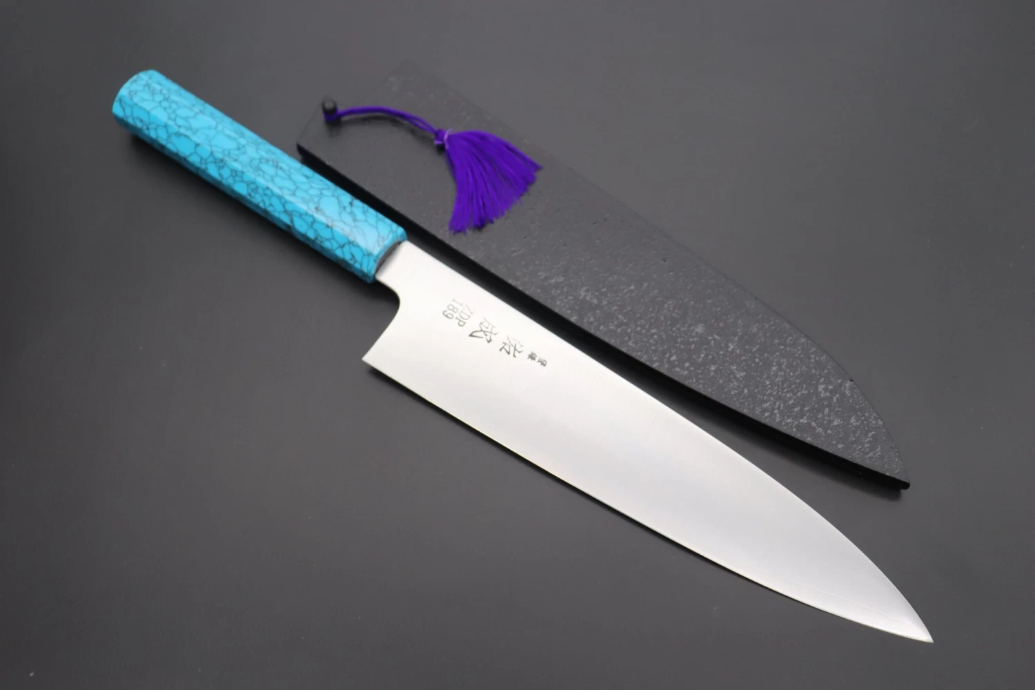 Custom Limited Edition, Sukenari ZDP-189 Clad Wa Gyuto 240mm (9.4 Inch, SCL-403) 1 Custom Limited Edition, Sukenari ZDP-189 Clad Wa Gyuto 240mm (9.4 Inch, SCL-403)