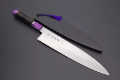 Custom Limited Edition, Sukenari ZDP-189 Clad Wa Gyuto 270mm (10.6 Inch, SCL-304)
