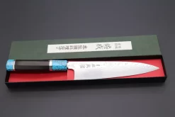 Custom Limited Edition, Sukenari ZDP-189 Nickel Damascus Wa Gyuto 210mm (8.2 Inch, SCL-236) -Knife Sale Shop sukenari wa gyuto custom limited edition sukenari zdp 189 nickel damascus wa gyuto 210mm 8 2 inch scl 236 40021010284827 scaled