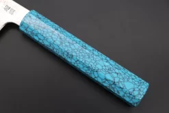 Custom Limited Edition, Sukenari ZDP-189 Nickel Damascus Wa Gyuto 210mm (8.2 Inch, SCL-353) -Knife Sale Shop sukenari wa gyuto custom limited edition sukenari zdp 189 nickel damascus wa gyuto 210mm 8 2 inch scl 353 43350022979867 scaled