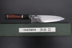 Custom Limited Edition, Sukenari ZDP-189 Nickel Damascus Wa Gyuto 210mm (8.2 Inch, SCL-419) -Knife Sale Shop sukenari wa gyuto custom limited edition sukenari zdp 189 nickel damascus wa gyuto 210mm 8 2 inch scl 419 43416555618587 scaled