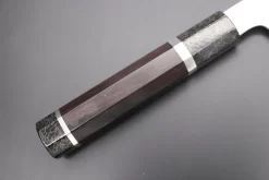 Custom Limited Edition, Sukenari ZDP-189 Nickel Damascus Wa Gyuto 210mm (8.2 Inch, SCL-420) -Knife Sale Shop sukenari wa gyuto custom limited edition sukenari zdp 189 nickel damascus wa gyuto 210mm 8 2 inch scl 420 43416569905435 scaled