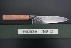 Custom Limited Edition, Sukenari ZDP-189 Nickel Damascus Wa Gyuto 210mm (8.2 Inch, SCL-421) -Knife Sale Shop sukenari wa gyuto custom limited edition sukenari zdp 189 nickel damascus wa gyuto 210mm 8 2 inch scl 421 43416608047387 scaled
