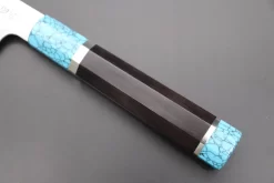 Custom Limited Edition, Sukenari ZDP-189 Nickel Damascus Wa Gyuto 240mm (9.4 Inch, SCL-440) -Knife Sale Shop sukenari wa gyuto custom limited edition sukenari zdp 189 nickel damascus wa gyuto 240mm 9 4 inch scl 440 45097877537051 scaled