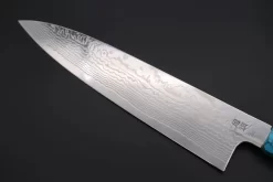 Custom Limited Edition, Sukenari ZDP-189 Nickel Damascus Wa Gyuto 240mm (9.4 Inch, SCL-440) -Knife Sale Shop sukenari wa gyuto custom limited edition sukenari zdp 189 nickel damascus wa gyuto 240mm 9 4 inch scl 440 45097877569819 scaled