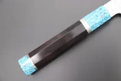 Custom Limited Edition, Sukenari ZDP-189 Nickel Damascus Wa Gyuto 240mm (9.4 Inch, SCL-440) -Knife Sale Shop sukenari wa gyuto custom limited edition sukenari zdp 189 nickel damascus wa gyuto 240mm 9 4 inch scl 440 45097877602587 scaled