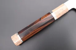 Custom Limited Edition, Sukenari ZDP-189 Nickel Damascus Wa Gyuto 240mm (9.4 Inch, SCL-441) -Knife Sale Shop sukenari wa gyuto custom limited edition sukenari zdp 189 nickel damascus wa gyuto 240mm 9 4 inch scl 441 45097889497371 scaled