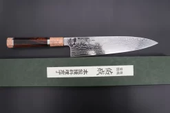Custom Limited Edition, Sukenari ZDP-189 Nickel Damascus Wa Gyuto 240mm (9.4 Inch, SCL-441) -Knife Sale Shop sukenari wa gyuto custom limited edition sukenari zdp 189 nickel damascus wa gyuto 240mm 9 4 inch scl 441 45097891627291 scaled