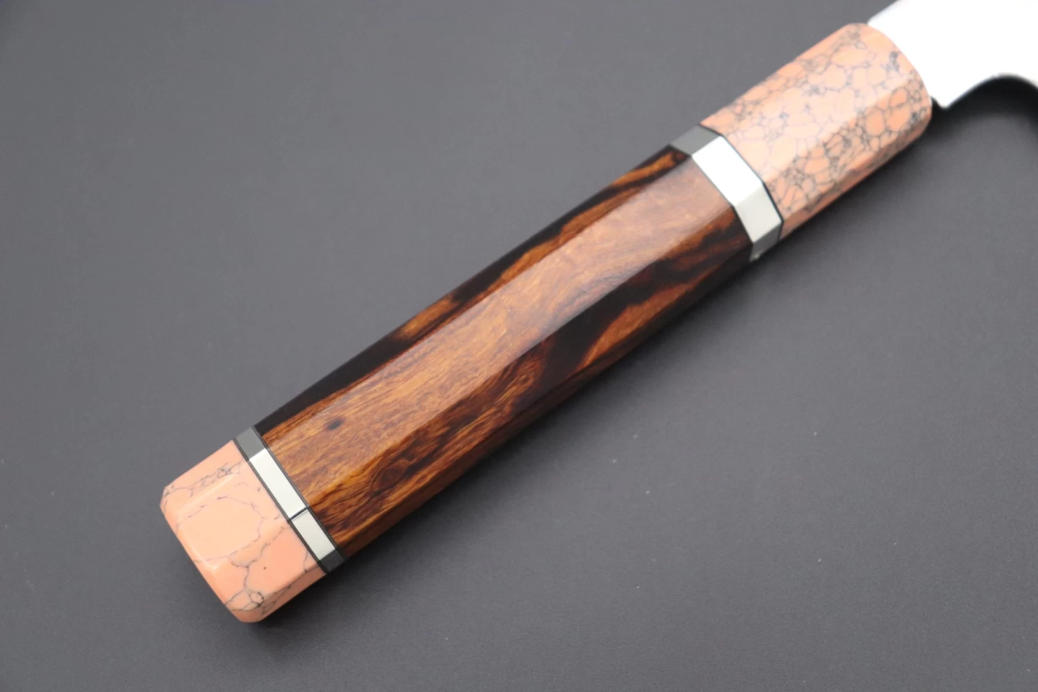 Custom Limited Edition, Sukenari ZDP-189 Nickel Damascus Wa Gyuto 270mm (10.6 Inch, SCL-238) 3 Custom Limited Edition, Sukenari ZDP-189 Nickel Damascus Wa Gyuto 270mm (10.6 Inch, SCL-238) - Image 3