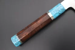 Custom Limited Edition, Sukenari ZDP-189 Nickel Damascus Wa Gyuto 270mm (10.6 Inch, SCL-362) -Knife Sale Shop sukenari wa gyuto custom limited edition sukenari zdp 189 nickel damascus wa gyuto 270mm 10 6 inch scl 362 43350302392603 scaled