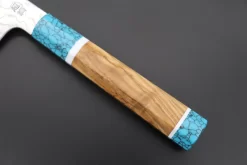 Custom Limited Edition, Sukenari ZDP-189 Nickel Damascus Wa Gyuto 270mm (10.6 Inch SCL-363) -Knife Sale Shop sukenari wa gyuto custom limited edition sukenari zdp 189 nickel damascus wa gyuto 270mm 10 6 inch scl 363 43350370779419 scaled