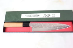 Sukenari Gingami No.3 Nickel Damascus Wa Gyuto (210mm To 270mm, 3 Sizes, Octagonal Japanese Yew Wood Handle) -Knife Sale Shop sukenari wa gyuto sukenari gingami no 3 nickel damascus wa gyuto 210mm to 270mm 3 sizes octagonal japanese yew wood handle 28360956346465 scaled