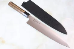 Sukenari HAP-40 Series Wa Gyuto (210mm To 270mm, 3 Sizes, Octagonal Bocote Wood Handle With Water Buffalo Horn Ferrule) -Knife Sale Shop sukenari wa gyuto sukenari hap 40 series wa gyuto 210mm to 270mm 3 sizes octagonal bocote wood handle with water buffalo horn ferrule 28522156687457 scaled