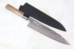 Sukenari ZDP-189 Nickel Damascus Wa Gyuto (210mm To 270mm, 3 Sizes, Octagonal Bocote Wood Handle) 14 Sukenari ZDP-189 Nickel Damascus Wa Gyuto (210mm To 270mm, 3 Sizes, Octagonal Bocote Wood Handle) -Knife Sale Shop sukenari wa gyuto sukenari zdp 189 nickel damascus wa gyuto 210mm to 270mm 3 sizes octagon shaped bocote wood handle 15984263659617 scaled