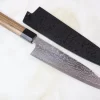 Sukenari ZDP-189 Nickel Damascus Wa Gyuto (210mm To 270mm, 3 Sizes, Octagonal Bocote Wood Handle)