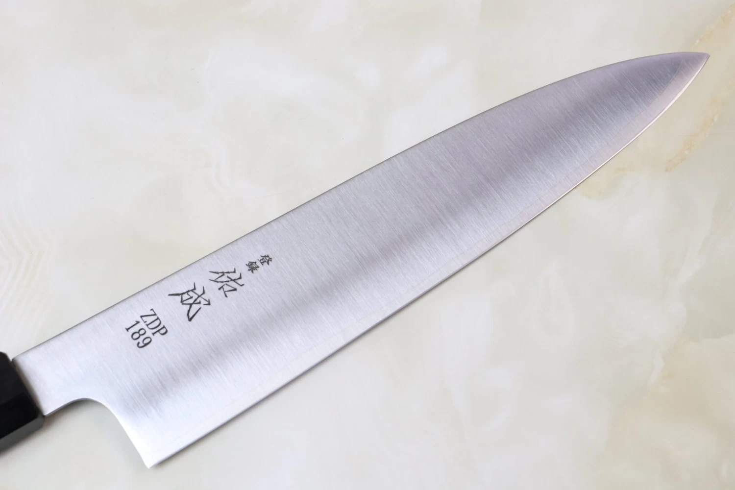 Sukenari ZDP-189 Wa Series Wa Gyuto (210mm To 270mm, 3 Sizes, Octagonal Bocote Wood Handle With Water Buffalo Horn Ferrule) 2 Sukenari ZDP-189 Wa Series Wa Gyuto (210mm To 270mm, 3 Sizes, Octagonal Bocote Wood Handle With Water Buffalo Horn Ferrule) - Image 2