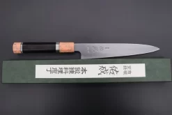 Custom Limited Edition, Sukenari HAP-40 Clad Wa Petty 165mm (6.4 Inch, SCL-390) -Knife Sale Shop sukenari wa petty custom limited edition sukenari hap 40 clad wa petty 165mm 6 4 inch scl 390 43366505447707 scaled