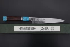 Custom Limited Edition, Sukenari ZDP-189 Nickel Damascus Wa Petty 165mm (6.4 Inch, SCL-365) -Knife Sale Shop sukenari wa petty custom limited edition sukenari zdp 189 nickel damascus wa petty 165mm 6 4 inch scl 365 43350489792795 scaled