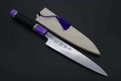 Custom Limited Edition, Sukenari ZDP-189 Nickel Damascus Wa Petty 165mm (6.4 Inch, SCL-370)