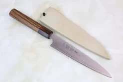 Sukenari HAP-40 Series Wa Petty 165mm (6.4 Inch, Octagonal Bocote Wood Handle With Water Buffalo Horn Ferrule) -Knife Sale Shop sukenari wa petty sukenari hap 40 series wa petty 165mm 6 4 inch octagonal bocote wood handle with water buffalo horn ferrule 28697840124001 scaled
