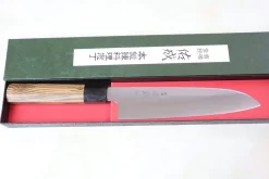 Sukenari HAP-40 Series HAP-2BB Wa Santoku 190mm (7.4 Inch, Octagonal Bocote Wood Handle With Water Buffalo Horn Ferrule) -Knife Sale Shop sukenari wa santoku sukenari hap 40 series hap 2bb wa santoku 190mm 7 4 inch octagonal bocote wood handle with water buffalo horn ferrule 28505714360417 scaled