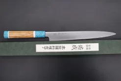 Custom Limited Edition, Sukenari ZDP-189 Clad Wa Sujihiki 240mm (9.4 Inch, SCL-382) -Knife Sale Shop sukenari wa sujihiki custom limited edition sukenari zdp 189 clad wa sujihiki 240mm 9 4 inch scl 382 43366105284891 scaled