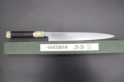 Custom Limited Edition, Sukenari ZDP-189 Clad Wa Sujihiki 270mm (10.6 Inch, SCL-386) -Knife Sale Shop sukenari wa sujihiki custom limited edition sukenari zdp 189 clad wa sujihiki 270mm 10 6 inch scl 386 43366233604379 scaled