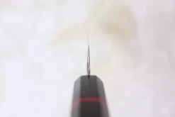 Sukenari Gingami No.3 Nickel Damascus Wa Sujihiki (240mm And 270mm, 2 Sizes, Octagon Shaped Ebony Wood Handle With Red Color Spacer) -Knife Sale Shop sukenari wa sujihiki sukenari gingami no 3 nickel damascus wa sujihiki 240mm and 270mm 2 sizes octagonal ebony wood handle with water buffalo horn ferrule 28361174057057 scaled