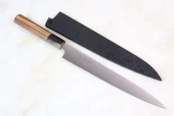 Sukenari HAP-40 Series Wa Sujihiki (240mm And 270mm, 2 Sizes, Octagon Shaped Bocote Wood Handle) -Knife Sale Shop sukenari wa sujihiki sukenari hap 40 series wa sujihiki 240mm and 270mm 2 sizes octagon shaped bocote wood handle 28695289102433 scaled