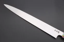 Custom Limited Edition, Sukenari Special Steel Series SG-II Hon Kasumi Yanagiba 270mm (10.6 Inch, Single Bevel Edge, SCL-444) -Knife Sale Shop sukenari yanagiba custom limited edition sukenari special steel series sg ii hon kasumi yanagiba 270mm 10 6 inch single bevel edge scl 444 45107929678107 scaled