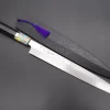 Custom Limited Edition, Sukenari Special Steel Series SG-II Hon Kasumi Yanagiba 270mm (10.6 Inch, Single Bevel Edge, SCL-444)