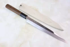 Sukenari Special Steel Series SG-II Hon Kasumi Yanagiba (240mm To 330mm, 4 Sizes, Octagon Shaped Bocote Wood Handle With Water Buffalo Horn Ferrule) 23 Sukenari Special Steel Series SG-II Hon Kasumi Yanagiba (240mm To 330mm, 4 Sizes, Octagon Shaped Bocote Wood Handle With Water Buffalo Horn Ferrule) -Knife Sale Shop sukenari yanagiba sukenari special steel series sg ii hon kasumi yanagiba 240mm to 330mm 4 sizes octagon shaped bocote wood handle with water buffalo horn ferrule 28511111544929 scaled