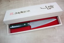 Takeshi Saji VG-10 Custom Damascus Wild Series STG-B Honesuki | Boning Knife 150mm (5.9 Inch, Green Linen Micarta Handle) 7 Takeshi Saji VG-10 Custom Damascus Wild Series STG-B Honesuki | Boning Knife 150mm (5.9 Inch, Green Linen Micarta Handle) -Knife Sale Shop takeshi saji boning knife honesuki takeshi saji vg 10 custom damascus wild series stg b honesuki boning knife 150mm 5 9 inch green linen micarta handle 5470512283745 scaled