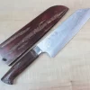 Master Saji Rainbow Damascus Sakura Series Bunka 175mm (6.8 Inch)