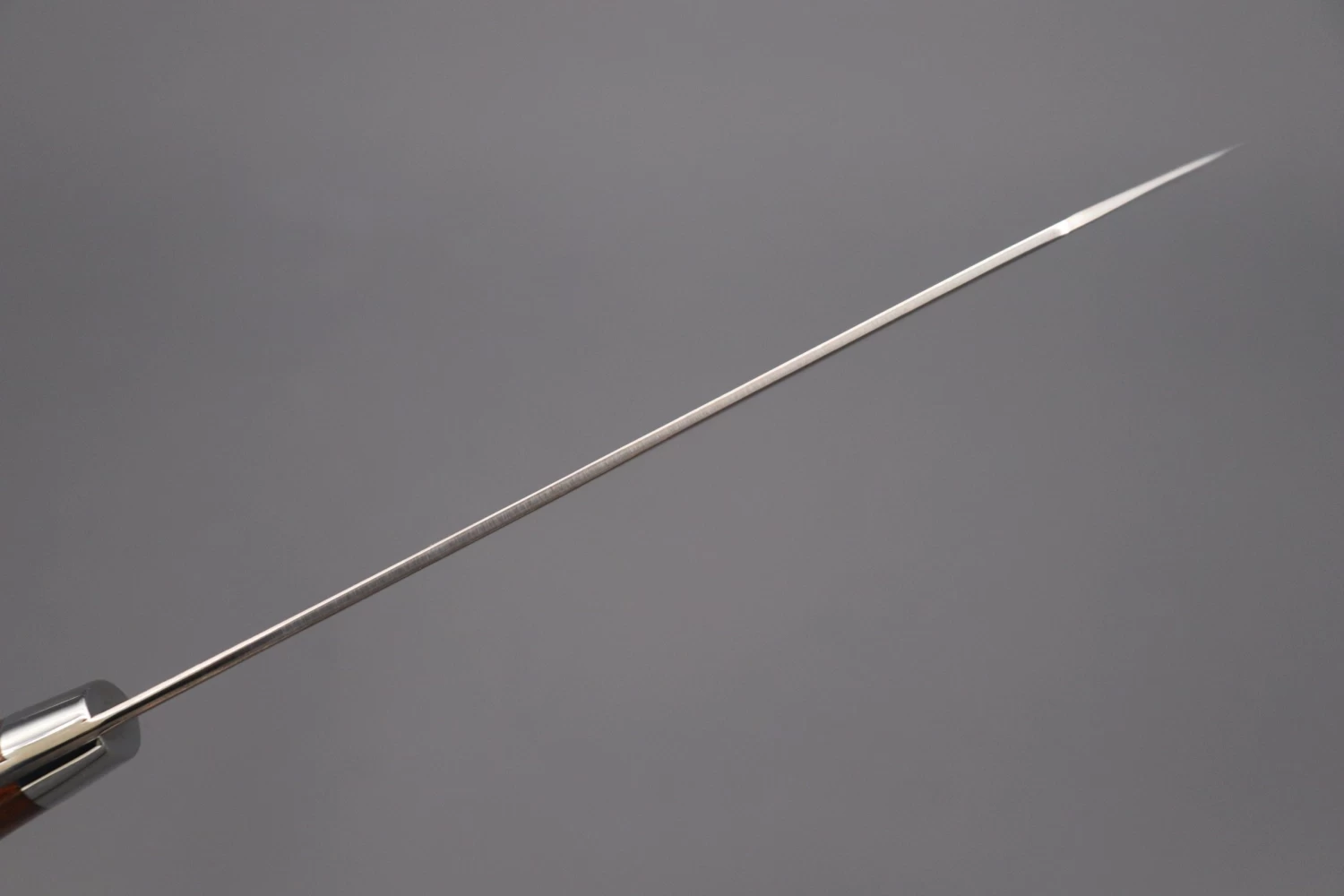 Master Saji Rainbow Damascus Series Bunka 180mm (7 Inch, Ironwood Handle) 5 Master Saji Rainbow Damascus Series Bunka 180mm (7 Inch, Ironwood Handle) - Image 5