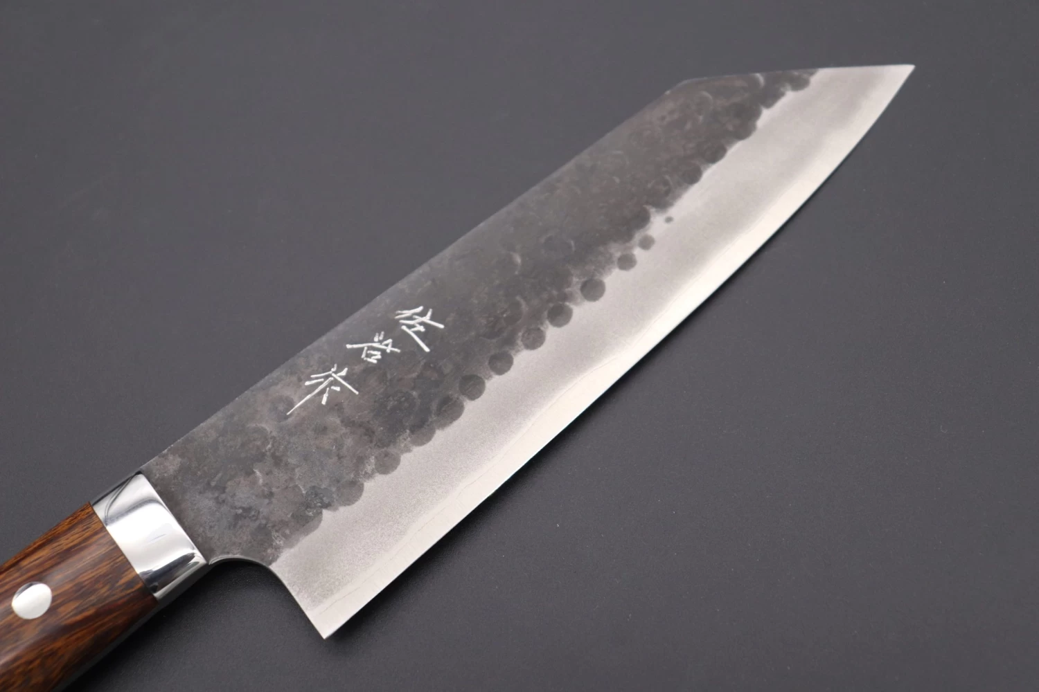 Takeshi Saji Aogami Super Custom Series ASBI-3B Bunka 175mm (6.8 Inch, Ironwood Handle) 2 Takeshi Saji Aogami Super Custom Series ASBI-3B Bunka 175mm (6.8 Inch, Ironwood Handle) - Image 2