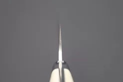 Takeshi Saji R-2 Custom Black Damascus Wild Series Bunka 175mm (6.8 Inch, Stag Bone Handle) -Knife Sale Shop takeshi saji bunka takeshi saji r 2 custom black damascus wild series bunka 175mm 6 8 inch stag bone handle 42516315734299 scaled