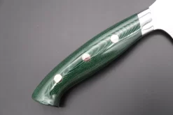Takeshi Saji R-2 Custom Diamond Damascus Wild Series New Design SNRD-4G Bunka185mm (7.2 Inch, Green Linen Micarta Handle) -Knife Sale Shop takeshi saji bunka takeshi saji r 2 custom diamond damascus wild series new design snrd 4g bunka185mm 7 2 inch green linen micarta handle 44336674373915 scaled