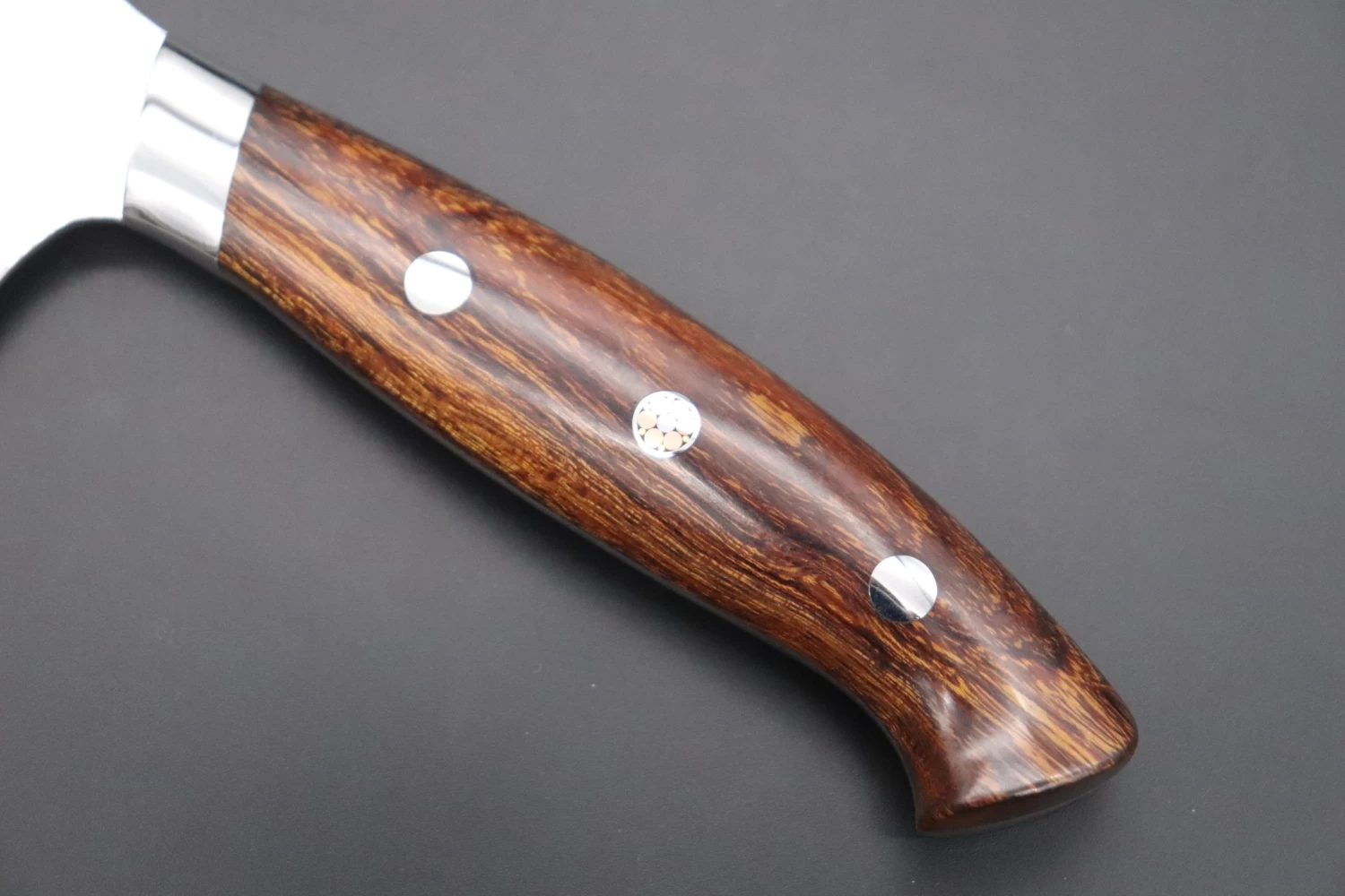 Takeshi Saji R-2 Custom Diamond Damascus Wild Series New Design SNRD-4I Bunka180mm (Ironwood Handle) 8 Takeshi Saji R-2 Custom Diamond Damascus Wild Series New Design SNRD-4I Bunka180mm (Ironwood Handle) - Image 8