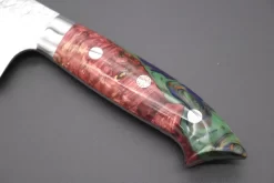 Takeshi Saji SUMMIT ― Limited Edition Custom Series SMT-574 R-2 Custom Damascus Bunka 175mm (6.8 Inch) -Knife Sale Shop takeshi saji bunka takeshi saji summit limited edition custom series designed by nomura smt 574 r 2 custom damascus bunka 175mm 6 8 inch 41813818900763 scaled