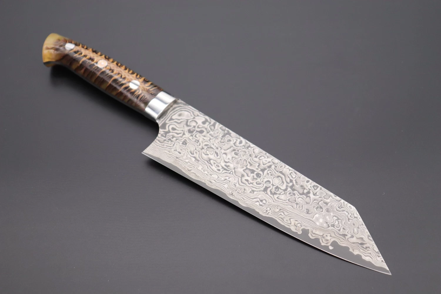 Takeshi Saji SUMMIT ― Limited Edition Custom Series SMT-653 R-2 Custom Damascus Bunka 175mm (6.8 Inch) 1 Takeshi Saji SUMMIT ― Limited Edition Custom Series SMT-653 R-2 Custom Damascus Bunka 175mm (6.8 Inch)