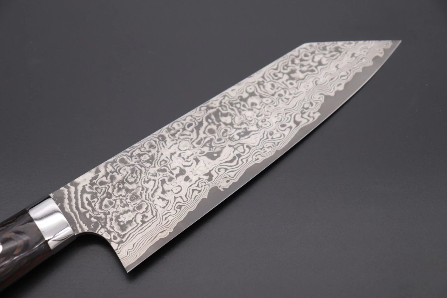 Takeshi Saji SUMMIT ― Limited Edition Custom Series SMT-658 R-2 Custom Damascus Bunka 175mm (6.8 Inch) 2 Takeshi Saji SUMMIT ― Limited Edition Custom Series SMT-658 R-2 Custom Damascus Bunka 175mm (6.8 Inch) - Image 2