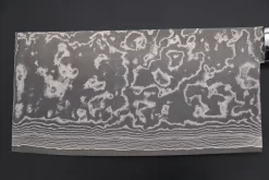 Takeshi Saji R-2 Custom Damascus Chinese Cleaver (Black Linen Micarta Handle) 10 Takeshi Saji R-2 Custom Damascus Chinese Cleaver (Black Linen Micarta Handle) -Knife Sale Shop takeshi saji chinese cleaver takeshi saji r 2 custom damascus chinese cleaver black linen micarta handle 44206225359131 scaled