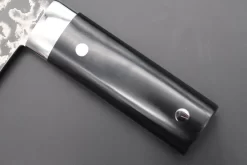 Takeshi Saji VG-10 Custom Damascus TS-CC4 Chinese Cleaver (Black Linen Micarta Handle) 11 Takeshi Saji VG-10 Custom Damascus TS-CC4 Chinese Cleaver (Black Linen Micarta Handle) -Knife Sale Shop takeshi saji chinese cleaver takeshi saji vg 10 custom damascus chinese cleaver black linen micarta handle 43813657542939 scaled