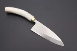 Takeshi Saji Gingami No.3 Wa Bocho Series Deba (150mm To 180mm, 3 Sizes, Stag Handle)