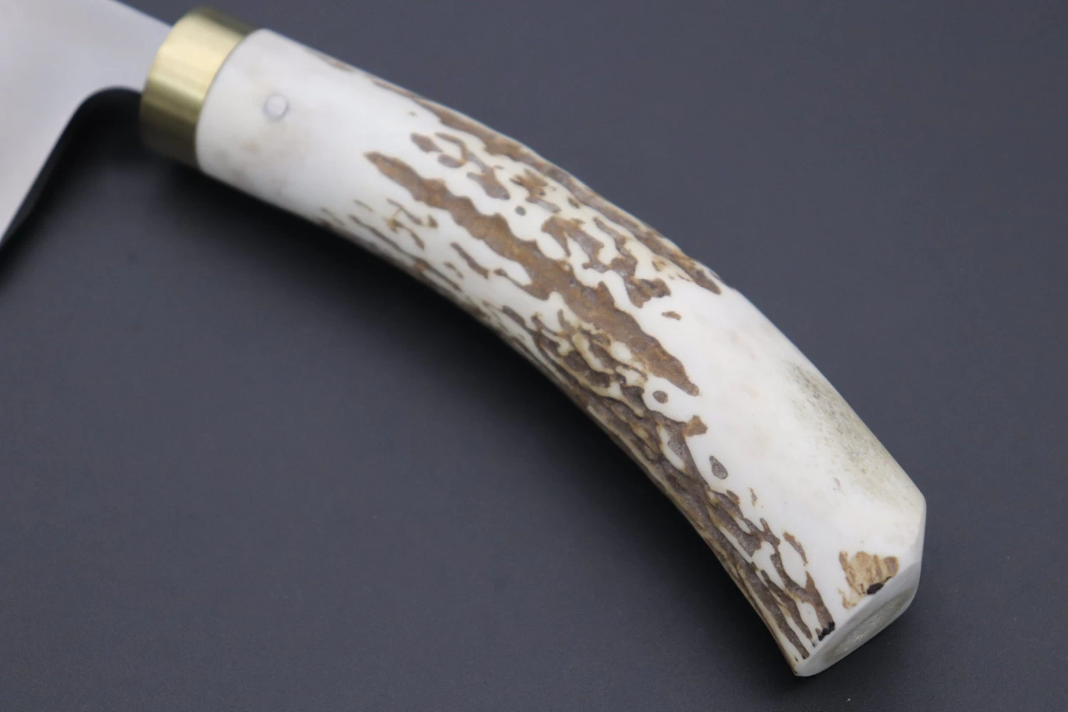 Takeshi Saji Gingami No.3 Wa Bocho Series Deba (150mm To 180mm, 3 Sizes, Stag Handle) 6 Takeshi Saji Gingami No.3 Wa Bocho Series Deba (150mm To 180mm, 3 Sizes, Stag Handle) - Image 6