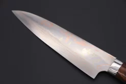 Master Saji Rainbow Damascus Series Gyuto (180mm To 270mm, 4 Sizes, Ironwood Handle) -Knife Sale Shop takeshi saji gyuto master saji rainbow damascus series gyuto 180mm to 270mm 4 sizes ironwood handle 42212104110363 scaled