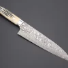 Takeshi Saji R-2 Custom Black Damascus Wild Series Gyuto (180mm To 270mm, 4 Sizes, Stag Bone Handle)