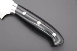 Takeshi Saji R-2 Custom Diamond Damascus Wild Series New Design Gyuto (210mm And 240mm, Black Linen Micarta Handle) 14 Takeshi Saji R-2 Custom Diamond Damascus Wild Series New Design Gyuto (210mm And 240mm, Black Linen Micarta Handle) -Knife Sale Shop takeshi saji gyuto takeshi saji r 2 custom diamond damascus wild series new design gyuto 210mm and 240mm black linen micarta handle 42516752433435 scaled